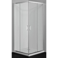 Душ кабина "ELITE", квадратна, хром, 80-90 см.
