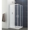 Душ кабина "ELITE", квадратна, хром, Soft Closing