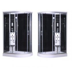 Хидромасажна душ кабина "VARIO", 80x120x215 см.