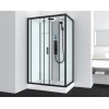 Хидромасажна душ кабина "BOSTON BLACK", 90x120x215 см.