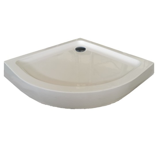 Овално акрилно душ корито "BORA 2", 80-90 см.