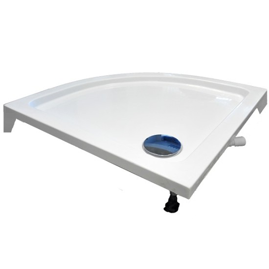 Овално акрилно душ корито "BORA 2", 80-90 см.