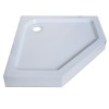 Душ корито, ПЕТОЪГЪЛНО, 90х90 см
