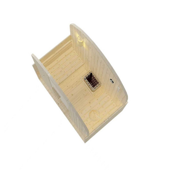 Външна сауна ISLAND L, за 2 души, 189x120x200 см 