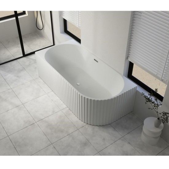 СВОБОДНОСТОЯЩА ВАНА BALI ЛЯВА, В БЯЛО G9038 СВОБОДНОСТОЯЩА ВАНА BALI ЛЯВА, В БЯЛО G9038