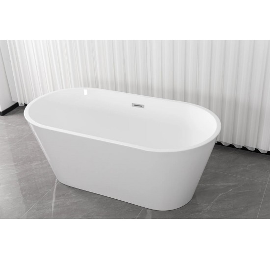 СВОБОДНОСТОЯЩА ВАНА YORK, В БЯЛО G9042 СВОБОДНОСТОЯЩА ВАНА YORK, В БЯЛО G9042