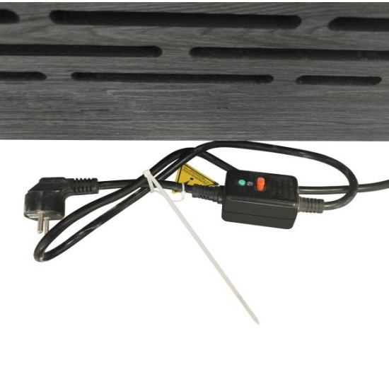 ICE BAD WHITE Ледена вана  и уелнес джакузи  с покривало + стъпала 210x110x80 см ICE30