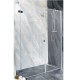 Отваряема врата "SYMPHONY SANOFLEX", хром, 80-120х195 см.