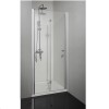 Сгъваема врата "SMARTFLEX", хром, 80-100х195 см.