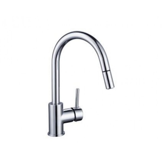 Смесител "SANOTREND", за мивка, хром