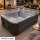 Външно джакузи MODENA Silver Marble, 205x130x70 см