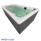 Външно джакузи VALENCIA SWIM с плувна система, 400×220×126 см Външно джакузи VALENCIA SWIM с плувна система, 400×220×126 см