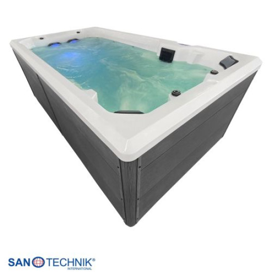 Външно джакузи VALENCIA SWIM с плувна система, 400×220×126 см Външно джакузи VALENCIA SWIM с плувна система, 400×220×126 см