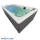 Външно джакузи VALENCIA SWIM с плувна система, 400×220×126 см Външно джакузи VALENCIA SWIM с плувна система, 400×220×126 см