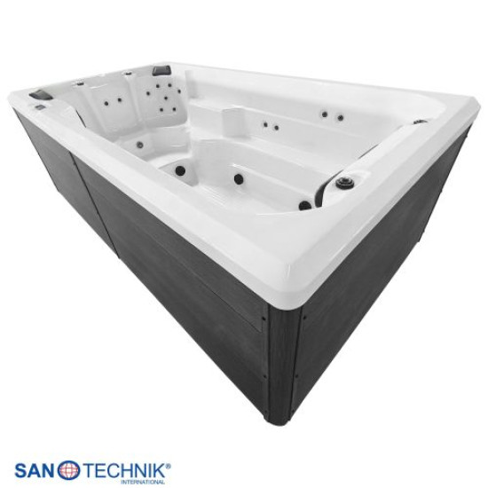 Външно джакузи VALENCIA SWIM с плувна система, 400×220×126 см Външно джакузи VALENCIA SWIM с плувна система, 400×220×126 см