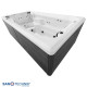 Външно джакузи VALENCIA SWIM с плувна система, 400×220×126 см Външно джакузи VALENCIA SWIM с плувна система, 400×220×126 см