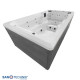 Външно джакузи VALENCIA SWIM с плувна система, 400×220×126 см Външно джакузи VALENCIA SWIM с плувна система, 400×220×126 см