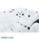 Външно джакузи CATANIA, White Marble, 210x180x82 см Външно джакузи CATANIA, White Marble, 210x180x82 см