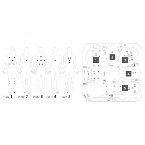 Външно джакузи "TAHITI", 200x200x88 см. Външно джакузи "TAHITI", 200x200x88 см.