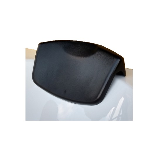 Възглавница за вана, бяла-черна