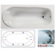 Хидромасажна вана Alba Future 140х70х61см, комплект