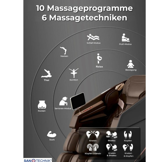 Масажен стол MEDORA, Zero Gravity Масажен стол MEDORA, Zero Gravity