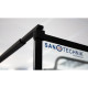 Стационарен душ параван за баня SANOFLEX INDUSTRIAL -78-120х200 см