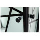 Затворена душ кабина с таван  "DECO BLACK 2" 80x120x215 см. TM3008