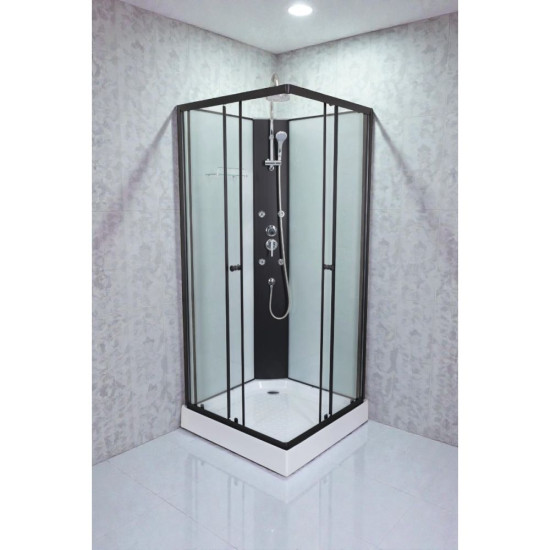 Затворена душ кабина с гръб ,без таван, STIL 2 90x90x225 см. Затворена душ кабина с гръб ,без таван, STIL 2 90x90x225 см.